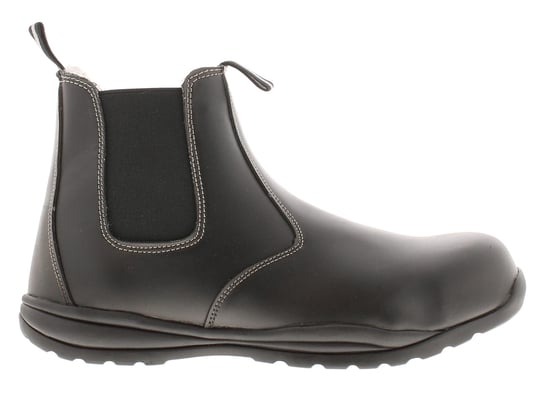 Tradesafe Womens Safety Boots Crush Leather black