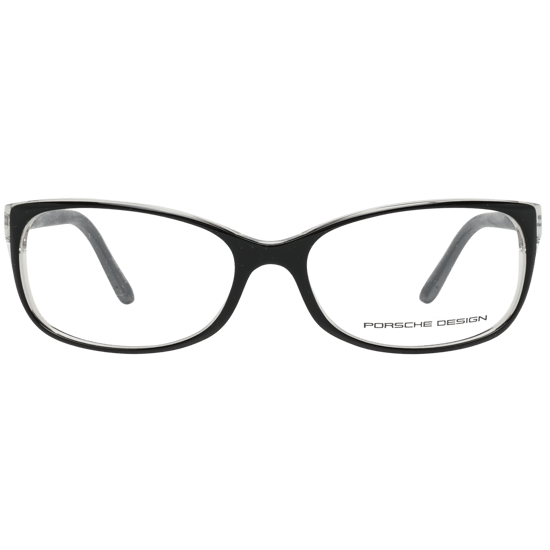 Porsche Design Rectangular Black on Crystal Womens Glasses Frames