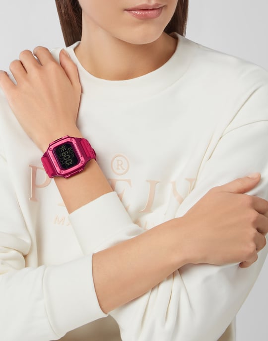 Reloj Rosa PWHAA0121 de Philipp Plein Hyper $hock para Mujer - Image 3