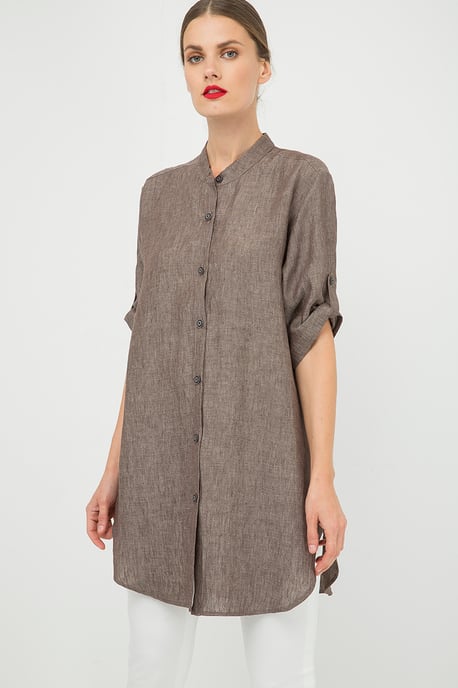Long Linen Shirt