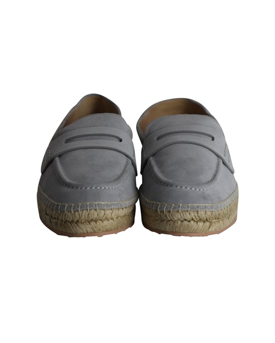 Gianvito Rossi Lido Loafers in Grey Suede - Image 2