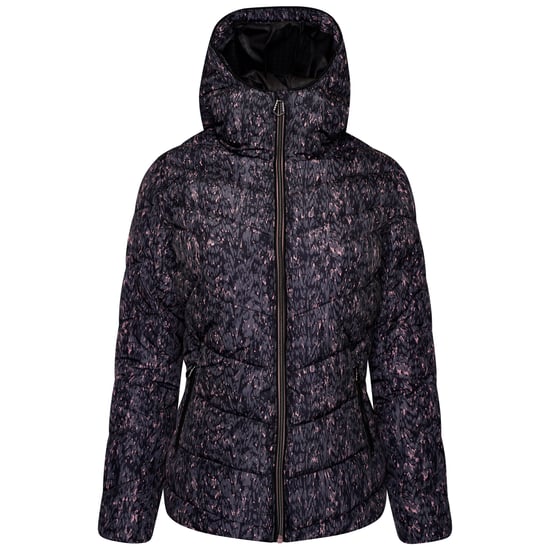 Dare 2B Womens/Ladies Reputable Embellished Padded Jacket (Powder Pink Wave)