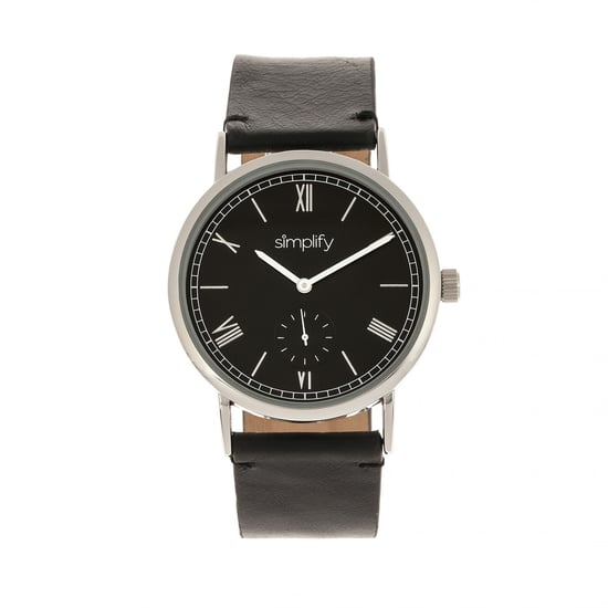 Simplify The 5100 Leather-Band Watch