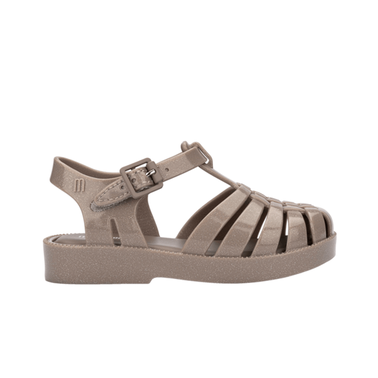 Possession Beige Glitter Sandals - Image 1