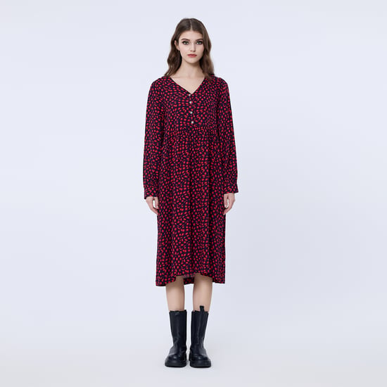 Retro-style loose shirt-dress - Image 1