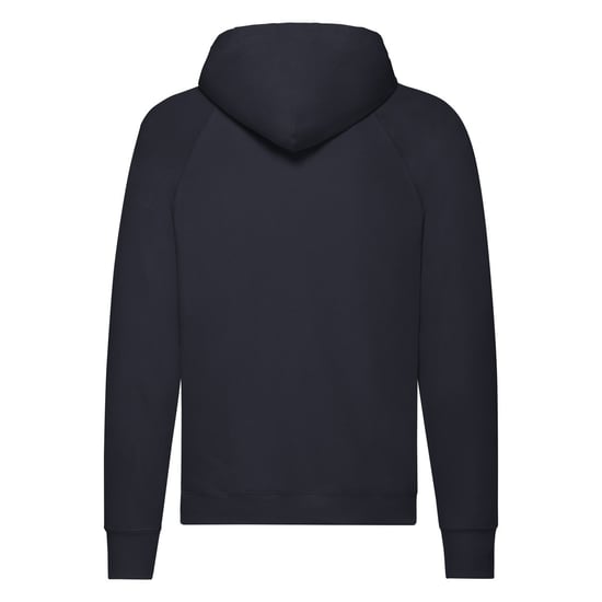 Fruit Of The Loom Unisex Adult Lightweight Hooded Sweatshirt (Deep Navy) - Image 2