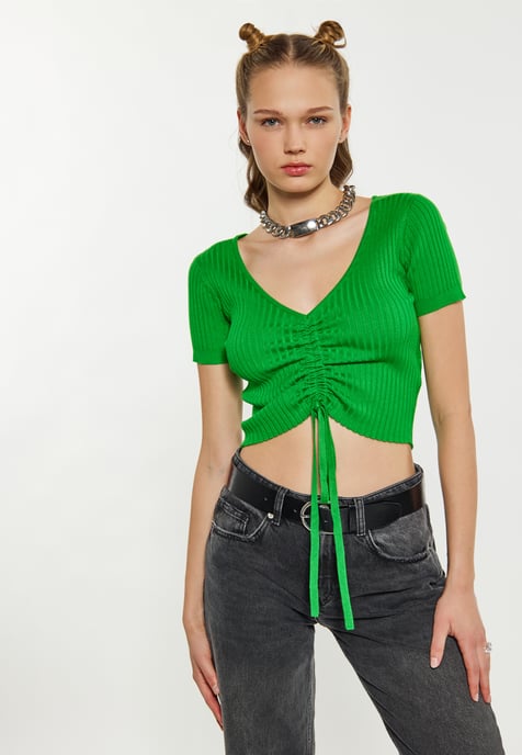 Mymo top women green - Image 3