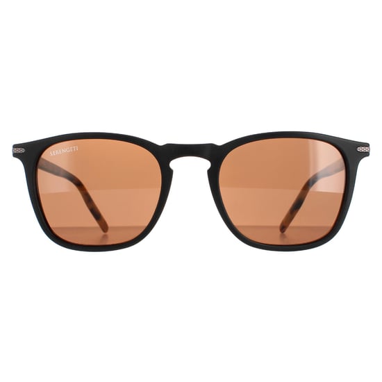Serengeti Round Unisex Matte Black with Matte Mossy Oak Mineral Polarized Drivers Delio
