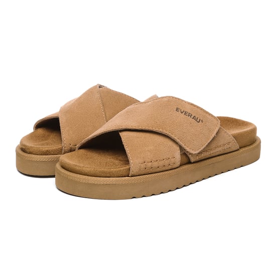EVER AU Mujer Sandalias De Piel - Rose - Image 4