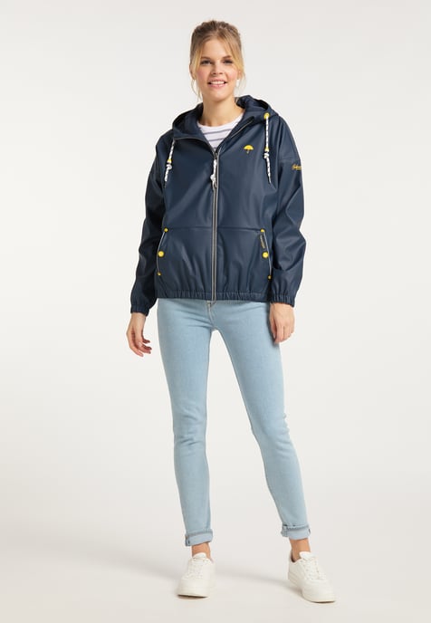 Schmuddelwedda rain jacket women marine - Image 2