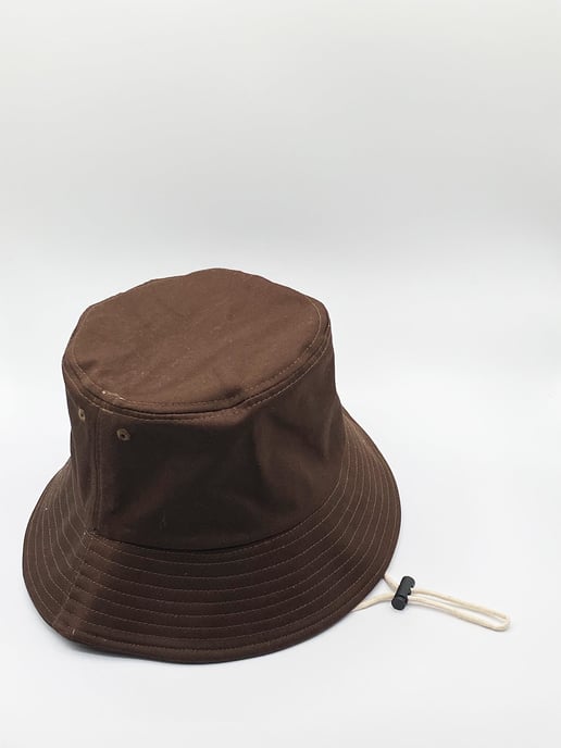 Bucket Hat With Drawcord