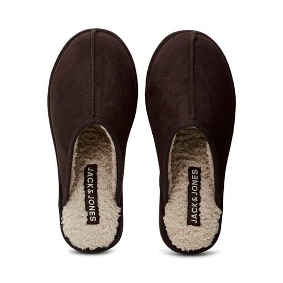 Jack & Jones Instappers Dudely Microfiber Pantoffel Brown