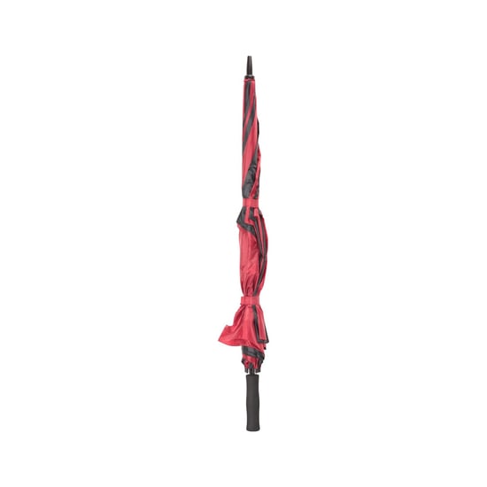 Mountain Warehouse Stripe Golf Umbrella (Black/Red) - Image 3