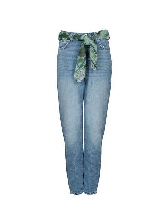 Guess Vaqueros Mom Fit de mujer azul - Image 1