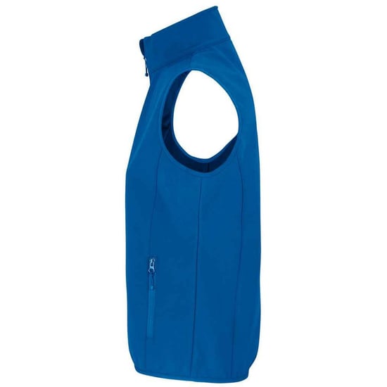 SOLS Womens/Ladies Falcon Softshell Recycled Body Warmer (Royal Blue) - Image 2