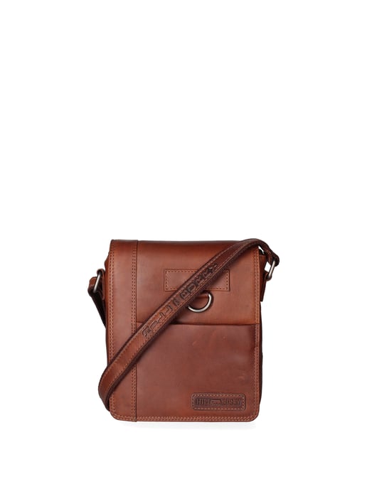 Hill Burry bolsa de hombro hombres BROWN - Image 5