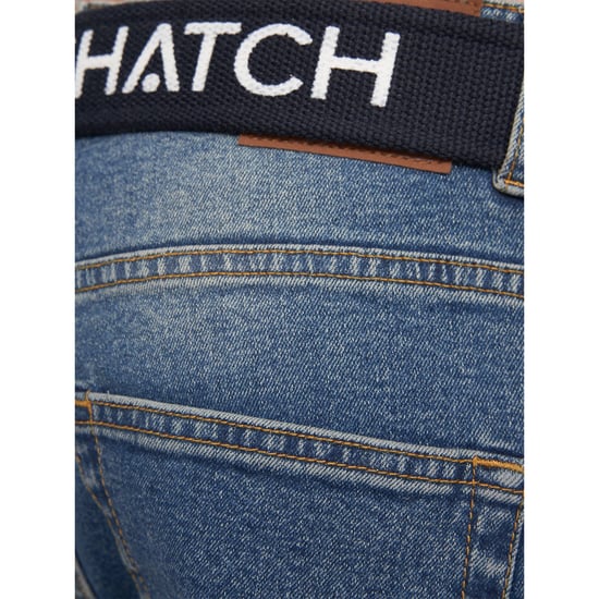 Crosshatch Mens Princed Denim Jeans (Light Wash) - Image 3