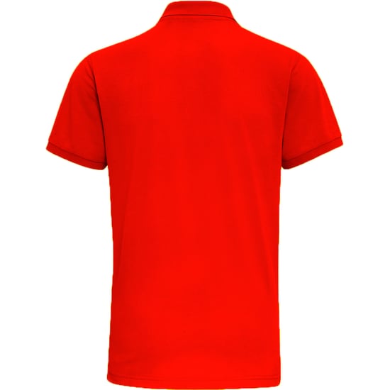 Asquith & Fox Mens Short Sleeve Performance Blend Polo Shirt (Cherry Red) - Image 2