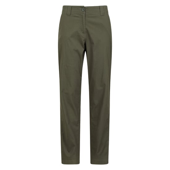 Mountain Warehouse Womens/Ladies Coastal Stretch Regular Trousers (Khaki Green) - Image 1