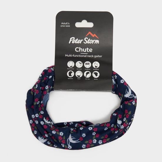 Peter Storm Unisex Recycled Chute, Neck Gaiter, Multifunctional Outdoor Headwear