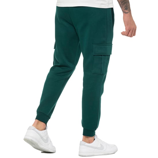 Enzo | Mens Cargo Joggers - Verde - Image 4