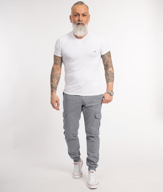Rock Creek Cargohose Grau