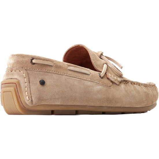 Base London Brooks Leather Men's Sand Loafers - Image 2