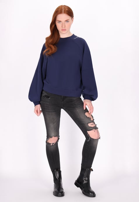 Dreimaster Sweatshirt women marine - Image 2