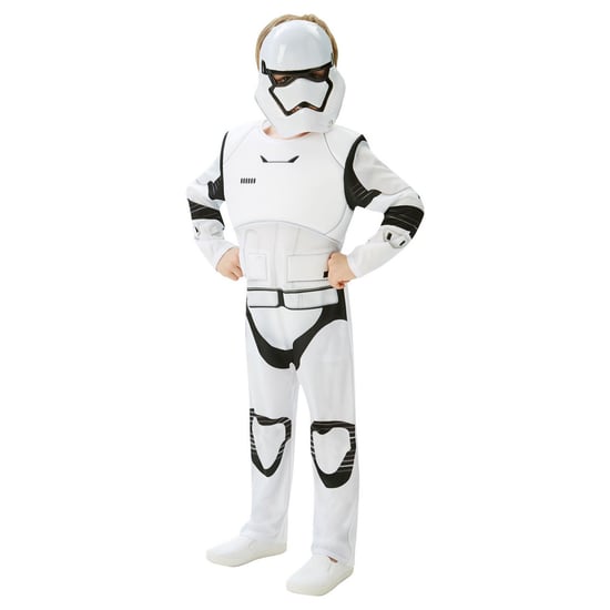 Star Wars Boys Deluxe Stormtrooper Costume (White/Black)