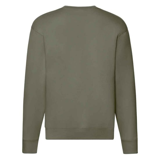 Fruit of the Loom Mens Premium Drop Shoulder Sweatshirt (Classic Olive) - Image 2