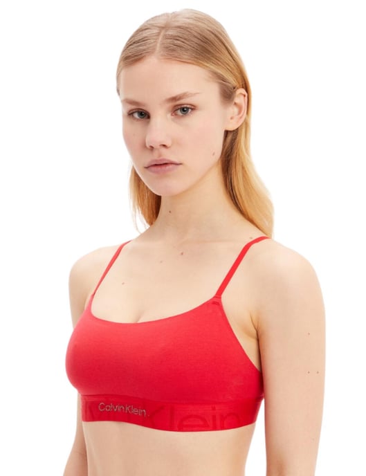 Calvin Klein Embossed Icon Holiday Bralette Bra
