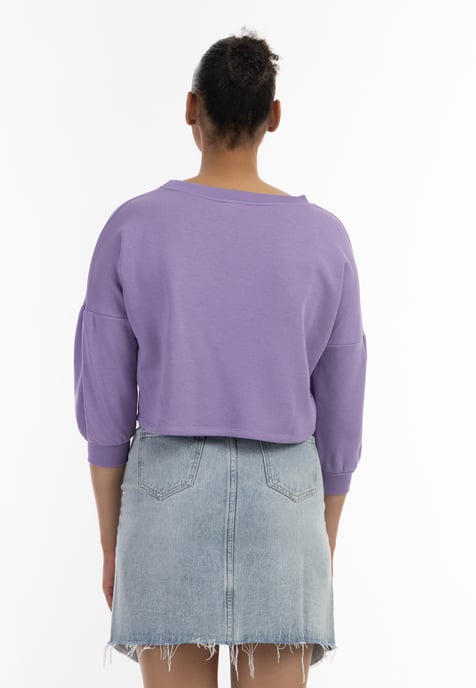 Mymo Sweatshirt women lilac - Image 4