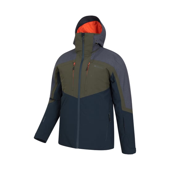 Mountain Warehouse Mens Anton Waterproof Ski Jacket (Khaki Green) - Image 4