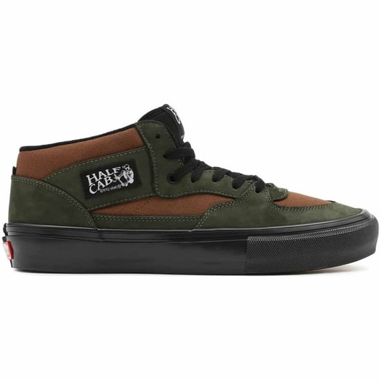 Vans Skate Half Cab Green Mens Shoes