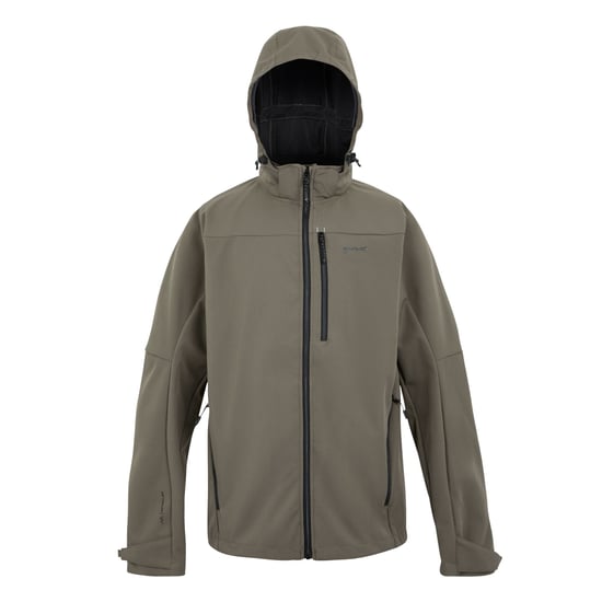 Regatta Mens Arana Waterproof Soft Shell Jacket (Treetop/Black)