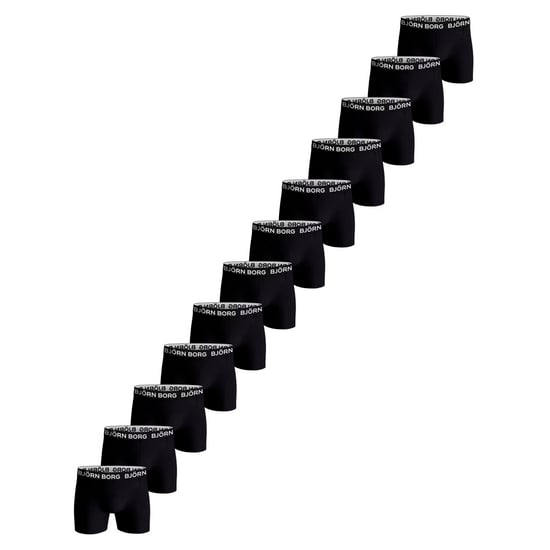 Björn Borg Calzoncillos 12-Pack Boxers Negro Negro - Image 1