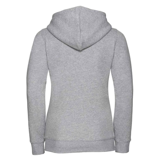 Russell Womens/Ladies Authentic Full Zip Hoodie (Light Oxford) - Image 2
