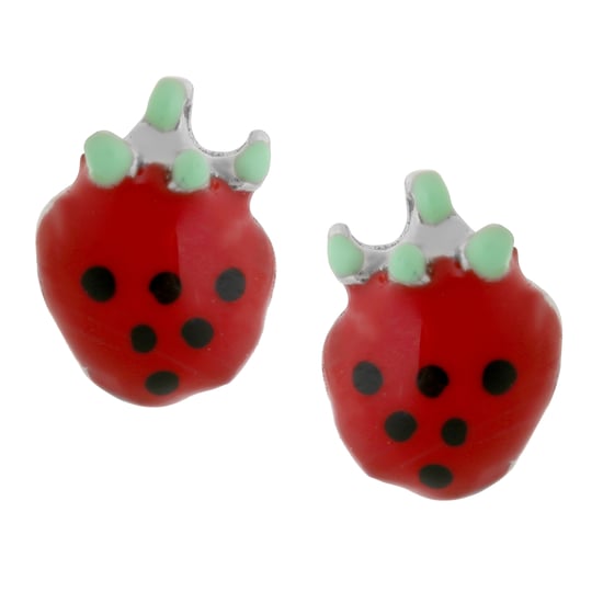 Orphelia 'Apple' Child's 925 Sterling Silver Set: Bracelet + Earrings - Silver SET-7149 - Image 3