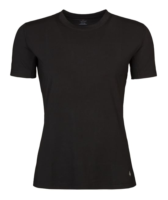 Camiseta Térmica de Mujer para el Invierno | Calentador | Camiseta de Manga Corta | Forro Polar - Negro - Image 1