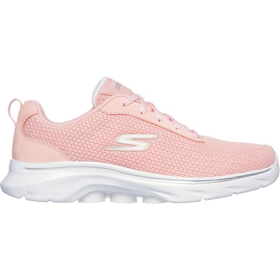 Skechers Go Walk 7 Kaylor Polyester Women's Peach Trainers - Image 2