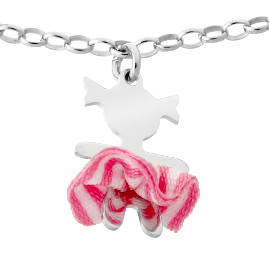Orphelia 'Cute' Child's 925 Sterling Silver Bracelet - Silver ZA-7133 - Image 1