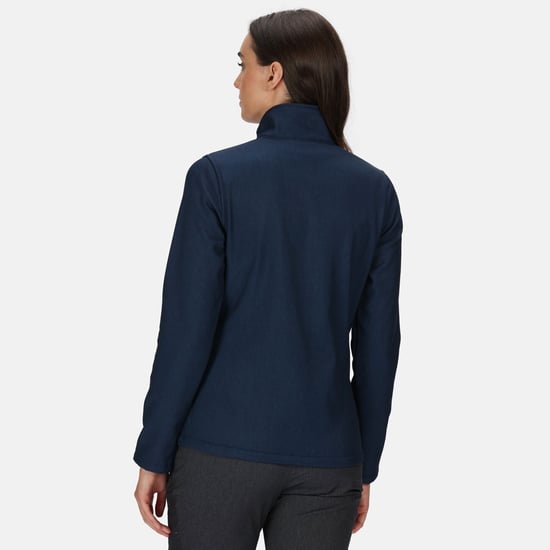 Regatta Womens/Ladies Connie V Softshell Walking Jacket (Navy Marl) - Image 2