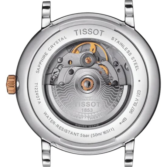 Tissot Carson Premium Powermatic 80 Men's Multicolour Watch T1224072203101 - Image 3