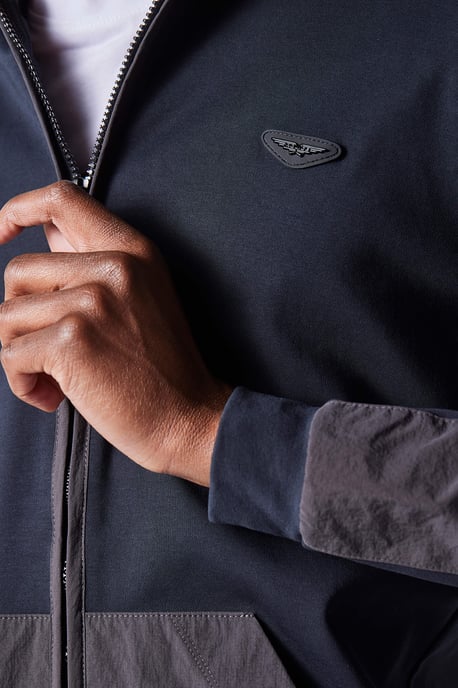 Abate Navy Hoodie