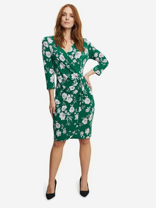 Robbie Printed Jersey Dress