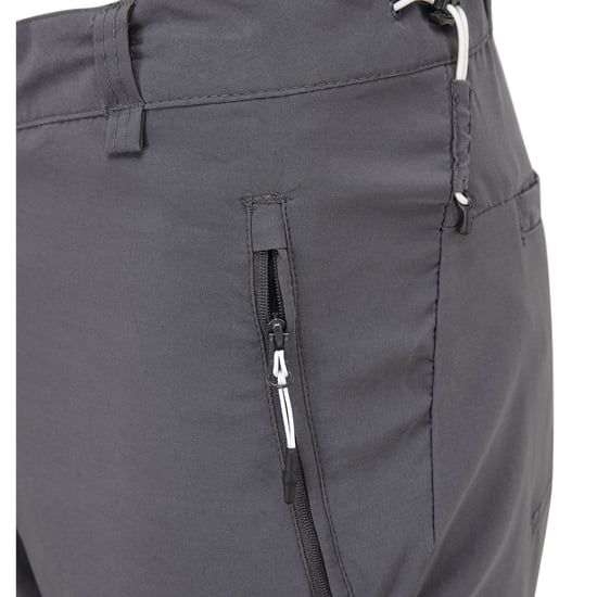Dare2b Womens/Ladies Melodic II Lightweight Stretch Walking Trousers (Ebony Grey)