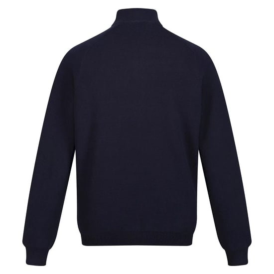Regatta Mens Kylo Knitted Full Zip Fleece Jacket (Navy)