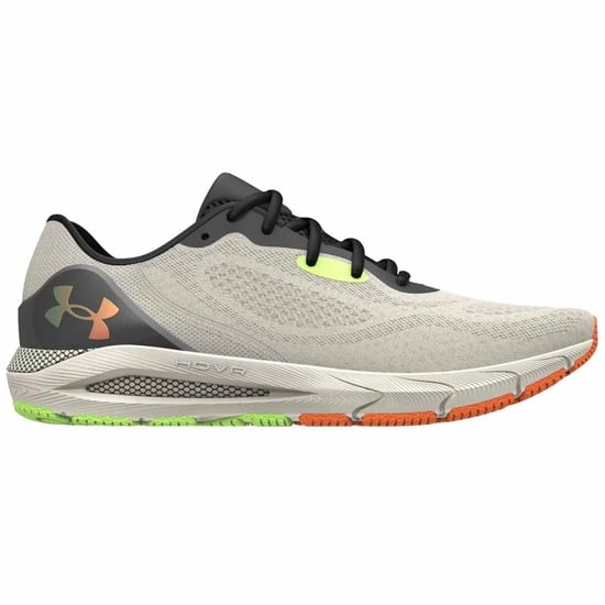 Under Armour HOVR Sonic 5 Mens Beige Running Trainers