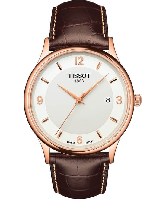 Tissot Rose Dream 18k Men's Brown Watch T9144107601700