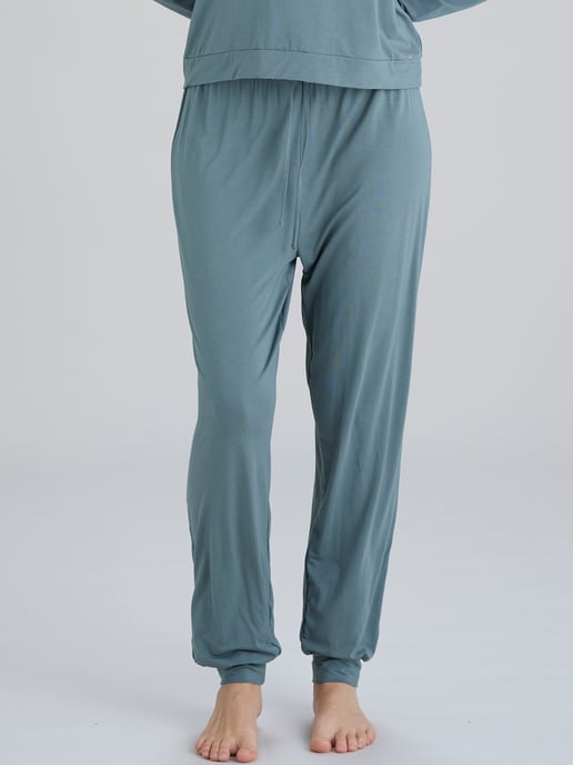 Botanical Lace Lounge Pant - Sage